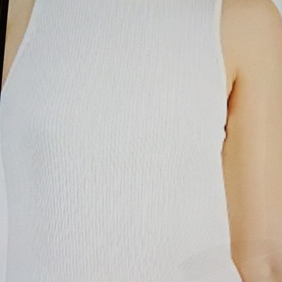 Hippie Rose Junior Mineral-Washed Ribbed Seamless Bodysuit White - Picture 2 of 5